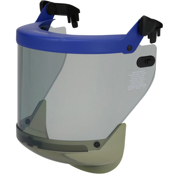 Arc Protective Shield, Universal, For Use With: HRC 2 Hard Hat, Gray Visor