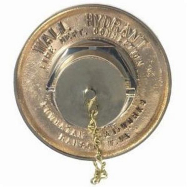 Hydrant Connection, Single, Series: 23-283, Connector, 2-1/2 Inch Nominal, FNPT x MNST, Cast Brass, Domestic