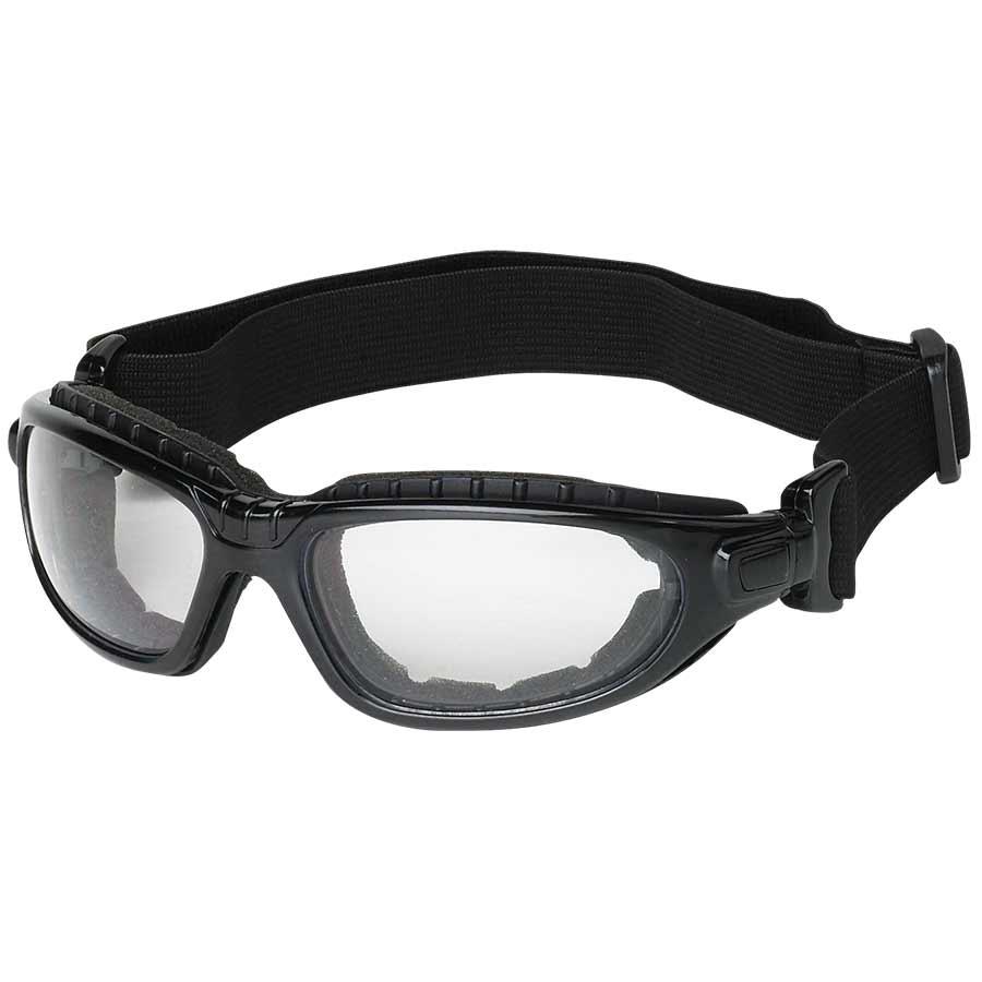 Protective Eye Wear, Safety, Series: 1770, 2-1/4 in H x 6 in W x 2-3/4 in L Size, Anti-Fog/Anti-Scratch Lens Coating, Clear Lens, Polycarbonate Lens, Yes UV Protection, Specifications Met: ANSI Z87.1-2020
