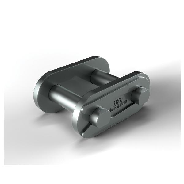 Spring Clip Connecting Link, 1/2 Inch Pitch, 40 Chain, Carbon Steel
