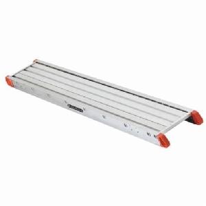 Decorator Plank, 1-Person, Series: P1, 16 ft Length, 14 in Width, 4 in Height, Aluminum, 250 lb
