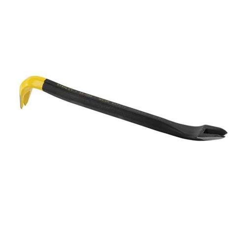 Nail Puller, Double End, Offset Claw/Nail Slot Tip, 5/8 in Tip Width, 11 in Overall Length, 5/8 in Overall Width, Yes Corrosion-Resistant, Forged Steel, Black/Yellow Powder Coated