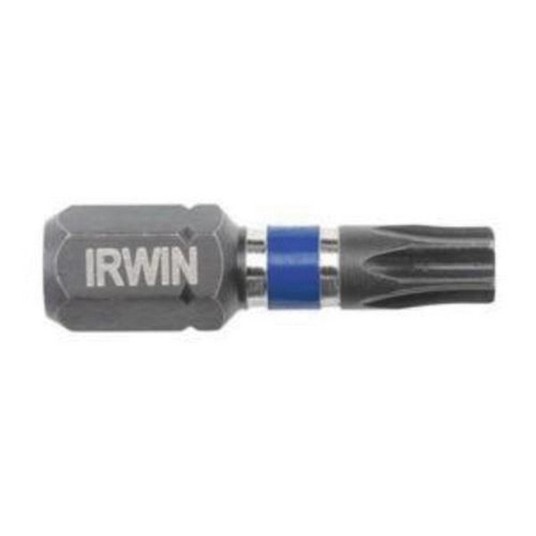 Impact Insert Bit, Heavy Duty Tamper-Resistant, T25 Point, Torx® Point, 1 in Overall Length, 1/4 in Drive/Shank, Cold Forged High Grade Steel, Black Oxide