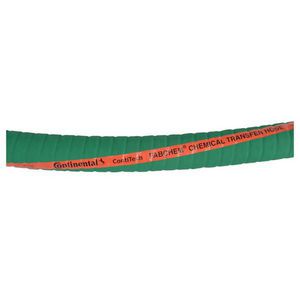 Chemical and Petroleum Hose, 4 in Nominal, 4.67 in OD, 100 ft Length, 200 PSI Working, -40 to 212 °F, EPDM Synthetic Rubber Cover/Pliosyn™ UHMWPE Tube, Green