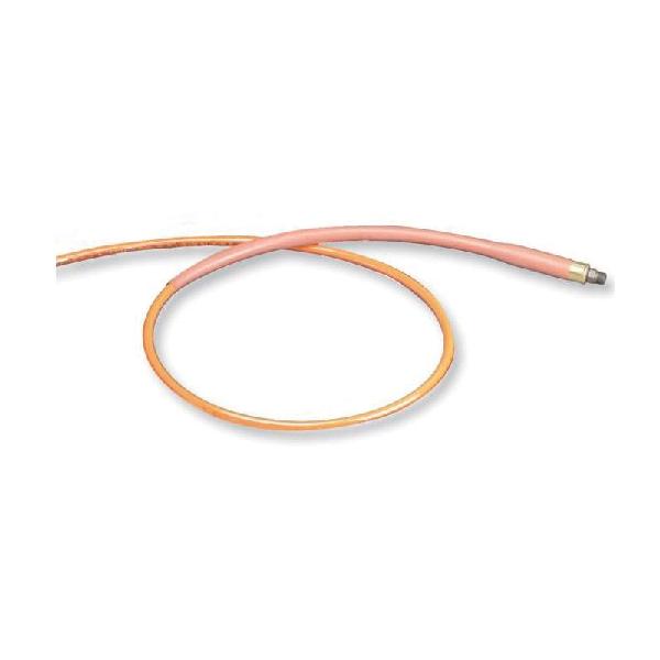 Hydraulic Hose, Non-Conductive Air/Water, 3/8 in Nominal, NPTF End Style, 1/4 in ID, 5 in OD, 25 ft Length, 10000 psi Working, -40 to 50 deg F, Polyurethane, Orange