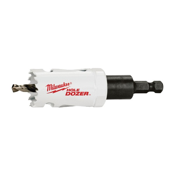 Hole Saw, 11/16 in Dia, 1-5/8 in Cutting Depth, 3.5 TPI, 2-1/8 in Overall Length, Bi-Metal/8% Cobalt Cutting Edge, Carbon Steel Body, Toothed Cutting Edge, 750/330/500/250 RPM, 1/4 in Chuck, Round Shank, Use Arbor: 49-56-7210/49-56-7240/49-56-7250 an