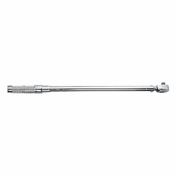 Micrometer Torque Wrench, Series: CXCERT, 3/8 in Drive, 16 to 80 ft-lb, Head Ratcheting, Graduations: 0.5 ft-lb, 15-1/2 in Overall Length, CW/CCW Rotation, +/-3% CW, +/-6% CCW Accuracy, Audible Click Indicator, Specifications Met: ASME B107.300-2010,
