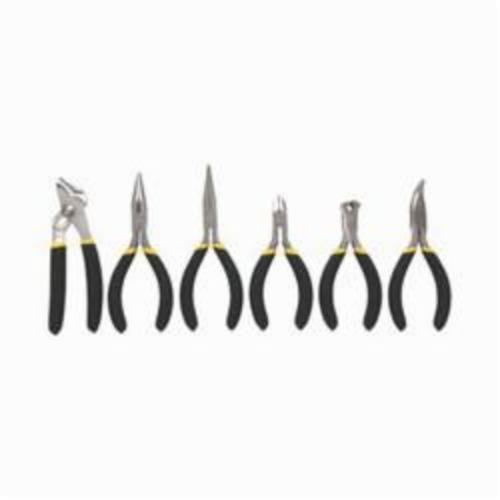 Plier Set, Basic Mini, 6 Piece, Specifications Met: ANSI, Forged Steel