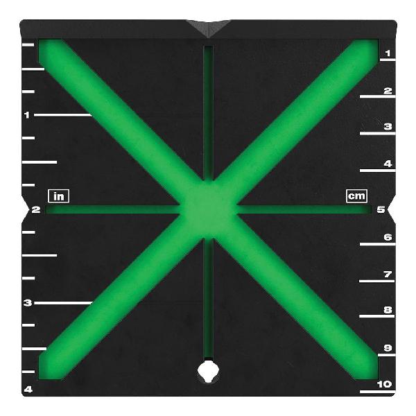 Responsive Laser Alignment Target, For Use With: Green Laser