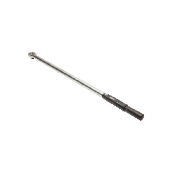 Torque Tester, Angele Electronic Standard, 3/4 in Drive, 30 to 600 ft-lb Torque, Ratcheting Head, 48 in Overall Length, CW/CCW Rotation, +/-2%, +/-3% Accuracy, Setting: Follow Mode/Peak, Digital Display, Audible/Visual Indicator, (2) AA Batteries Pow