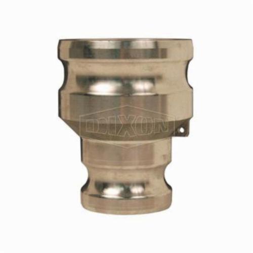 Cam and Groove Spool Adapter, Fitting/Connector Type: Adapter, 2 x 4 Inch Nominal Size, Adapter, 100 psi, Aluminum, Domestic
