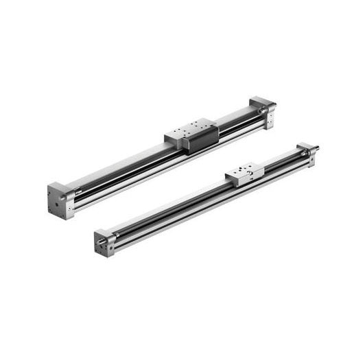 Linear Actuator, Basic, Series: DGC-G, 1 to 5000 mm Stroke Length, -10 to 60 °C, Wrought Aluminum Alloy, 122 mm D x 120 mm H Dimensions