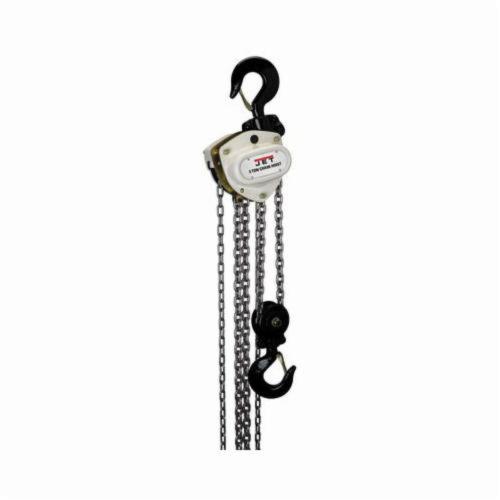 Hand Chain Hoist, Series: L-100, 3 ton Load, 30 ft Lifting Height, 79 lbf Pull to Lift, Dual Pawl Weston Brake
