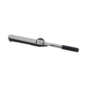 Dial Torque Wrench, Dual Scale, 1/2 in Drive, 0 to 250 N-m, Head Fixed/Ratcheting, Graduations: 5 ft-lb, 21-1/2 in Overall Length, CW/CCW Rotation, +/-4 % Accuracy, 5000 Cycles Minimum, Plain Grip Handle, Specifications Met: ASME B107.14M, Aluminum/S