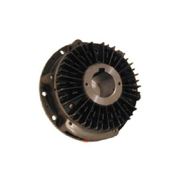 Shaft Mounted Brake, Air Actuated Open Low Coefficient, 264 in-lb Static Torque, 0.629 cu-in New/1.422 cu-in Worn Out Air Volume, 1800 RPM Maximum, 80 psi Maximum, 1-1/8 in Bore, 32 to 150 °F, Black Acrylic Paint, 5.94 in Dia x 2.51 in L Dimensions