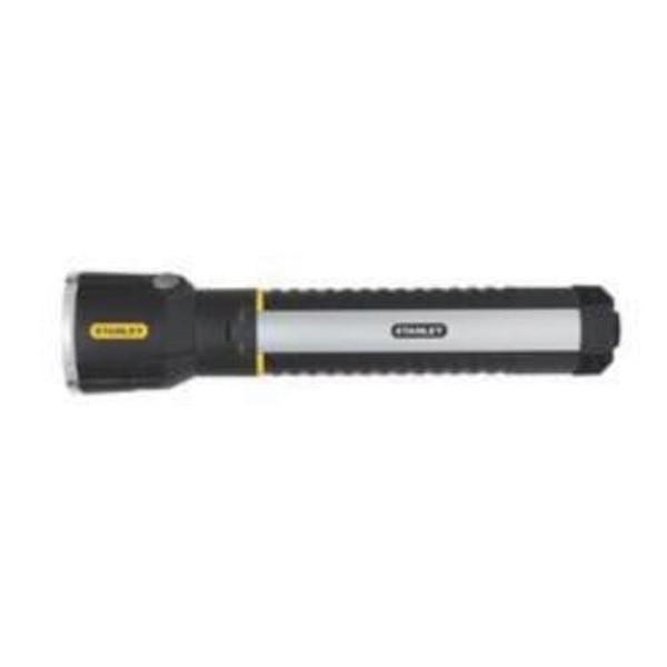 Tripod Flashlight, 0.5 W, LED Bulb, 30 Lumens, 100000 hr Average Life, AA Alkaline Battery, 3 Batteries, Black, ABS Housing