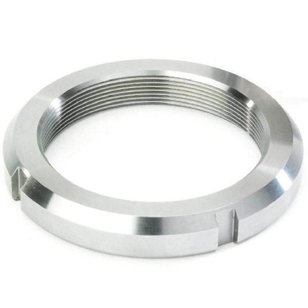 Locknut, M110 Thread Size, 5-23/32 Inch Outside Diameter, Right Hand, Steel