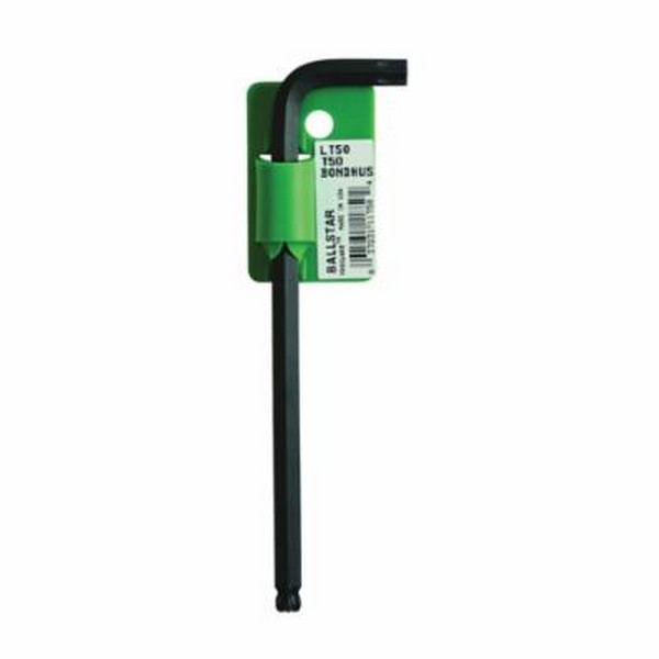 Torx Key, BallStar End, T50 Tip, Long Arm, 6.2 Inch Arm Length, 20° Working, L-Handle Handle, Protanium® High Torque Steel Blade, Protanium® High Torque Steel, ProGuard™