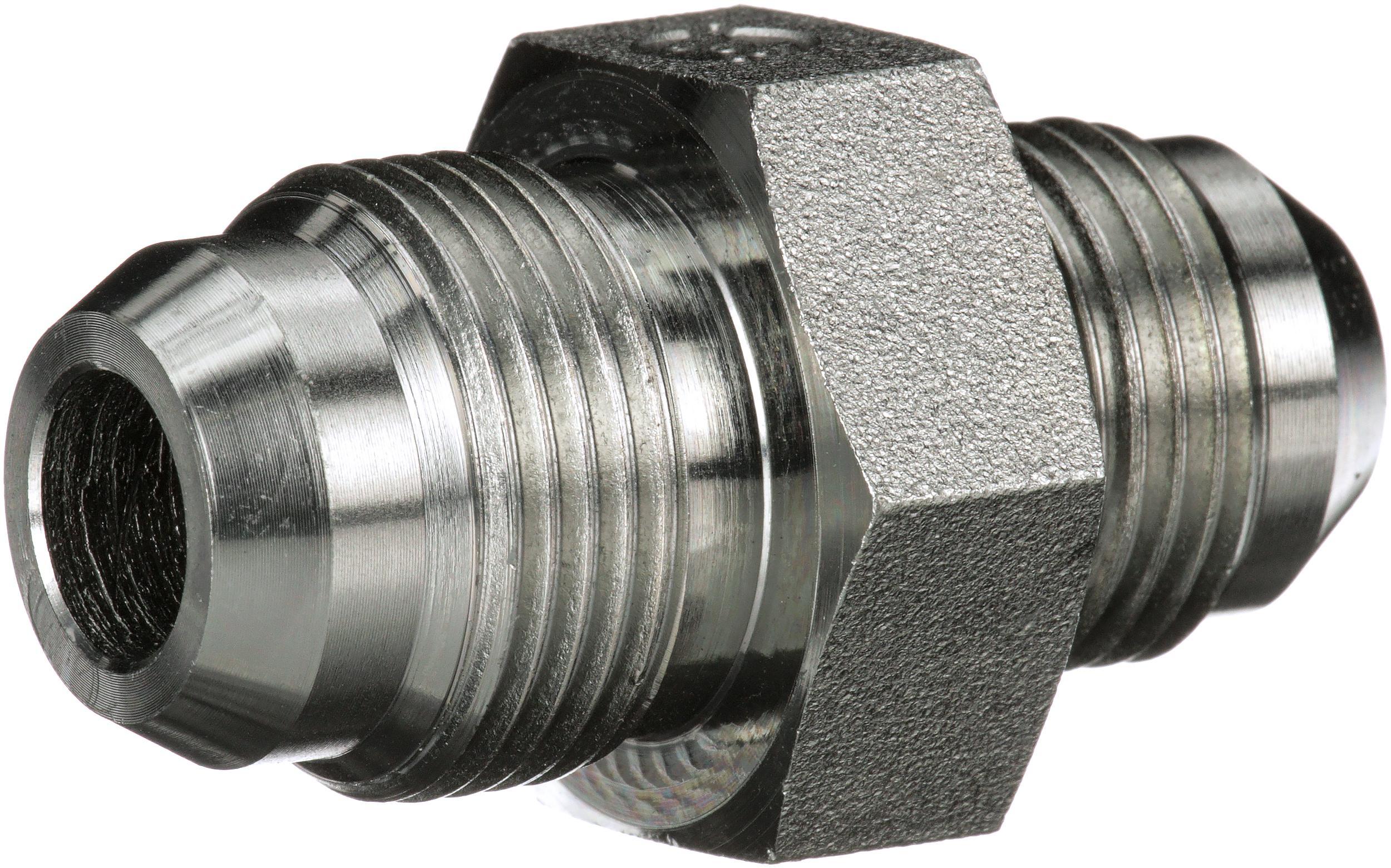 Hydraulic Adapter, High Pressure, Series: G65, M30 x 1.5 x 1-1/16-12 Nominal, Male Komatsu x Male JIC 37 °Flare End Style, 6000 psi Pressure, Steel, Import