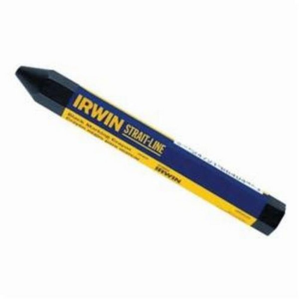 Lumber Crayon, Wax, Black, 4-1/2 in L Dimensions