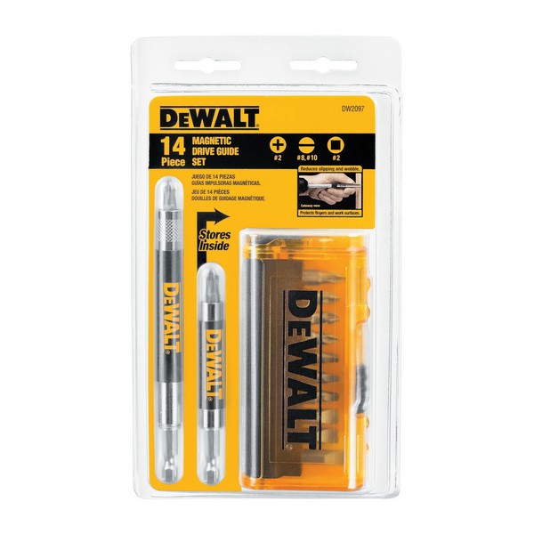 Drive Guide and Holder Set, Magnetic, 14 Piece