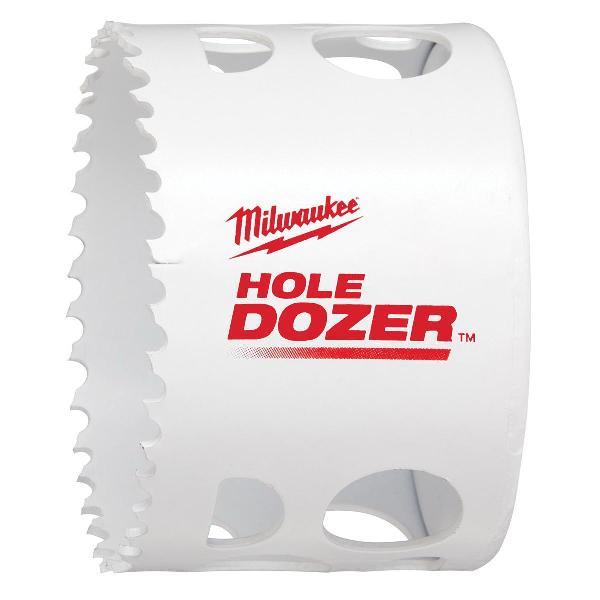Hole Saw, High Performance, 2-11/16 in Diameter, 41 mm Cutting Depth, Bi-Metal Cutting Edge, Steel Body, Use Arbor: 49-56-7040/49-56-7055/49-56-7140/49-56-7150/49-56-7210/49-56-7240/49-56-7250 and 49-56-9100