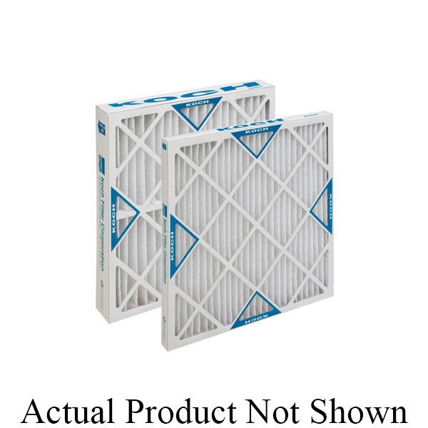 Multi-Pleat™ Pleated Panel Filter, Extended Surface, Series: XL8, 16 in Width, 5 in D, 25 in Height, MERV: 8, 200 ˚F, Fiber Media