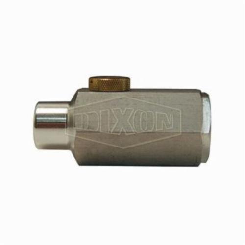 Air Lubricator, Mini In-Line, 1/4 Inch FNPT x 1/4 Inch MNPT, 22 scfm, 200 psi, Aluminum