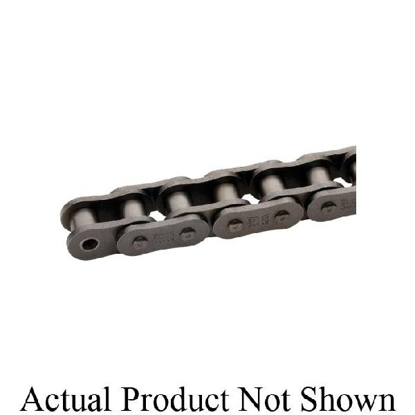 Riveted Roller Chain, 1 Inch Pitch, 1-Strand, Chain 80, 10 Foot Length, Carbon Steel
