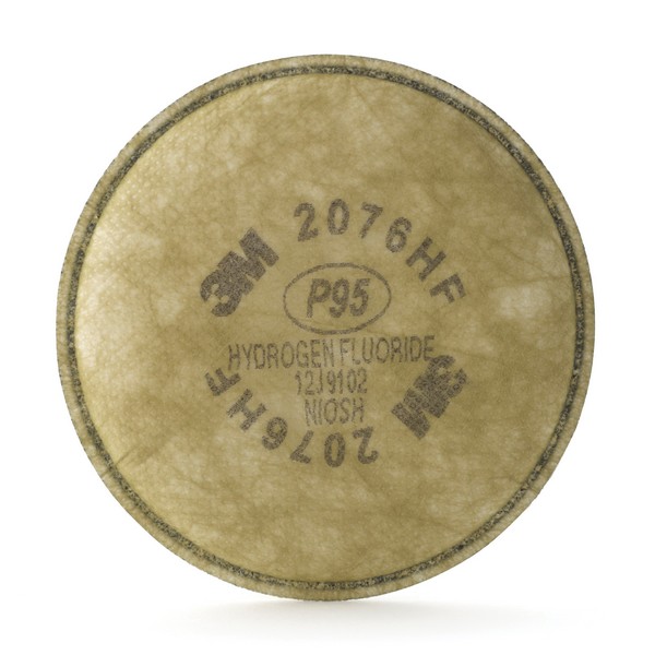 Particulate Cartridge, For Use With: 3M™ 5000 Series Reusable Respirators, 6000 Series Cartridges with 502 Adapters, 6000 and 7000 Series Respirators, Acid Gas, Hydrogen Fluoride, P95 Filter Class, 0.95 Filter Efficiency, Bayonet Connection, Olive/Green, Resists: Organic Vapors, Oil and Non-Oil Based Particles, 4.3 in L x 4.3 in H Dimensions