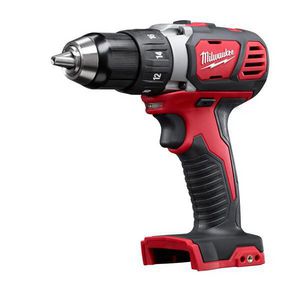 Cordless Drill/Driver, 1/2 in Chuck, Keyless/Metal Single Sleeve Ratcheting Lock Chuck, 0 to 400/0 to 1800 RPM No-Load, 2 Speed, 500 in-lb Torque, 18 VDC, Lithium-Ion Battery, Metal Housing Material, Mid Handle Grip/Pistol Grip/T-Handle, Black/Red, V