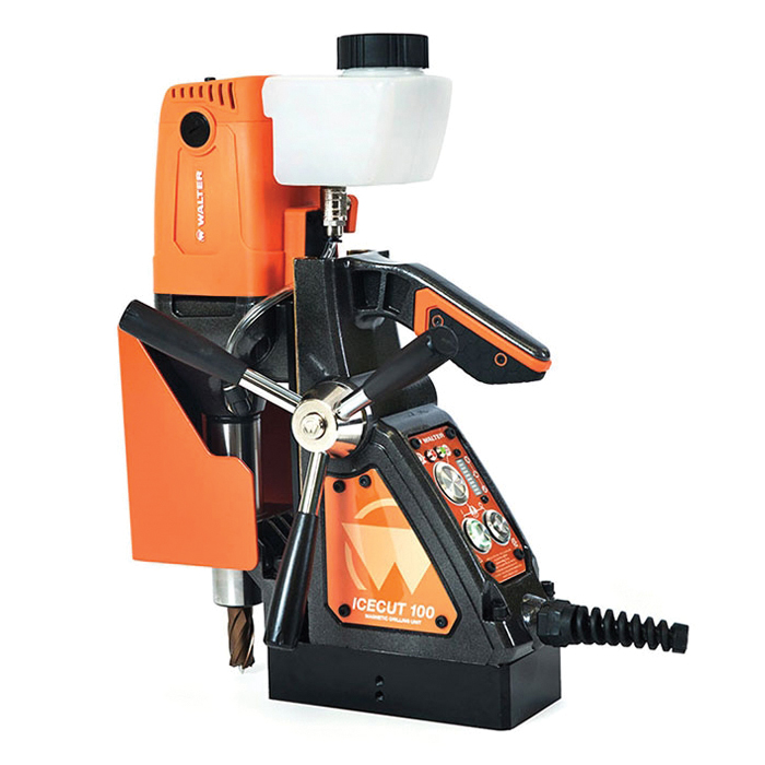 Magnetic Drill Unit, 600 RPM Spindle Speed, 1 Spindle Speed, 120 V AC, 8 A, 270 mm L x 165 mm W x 414 mm H