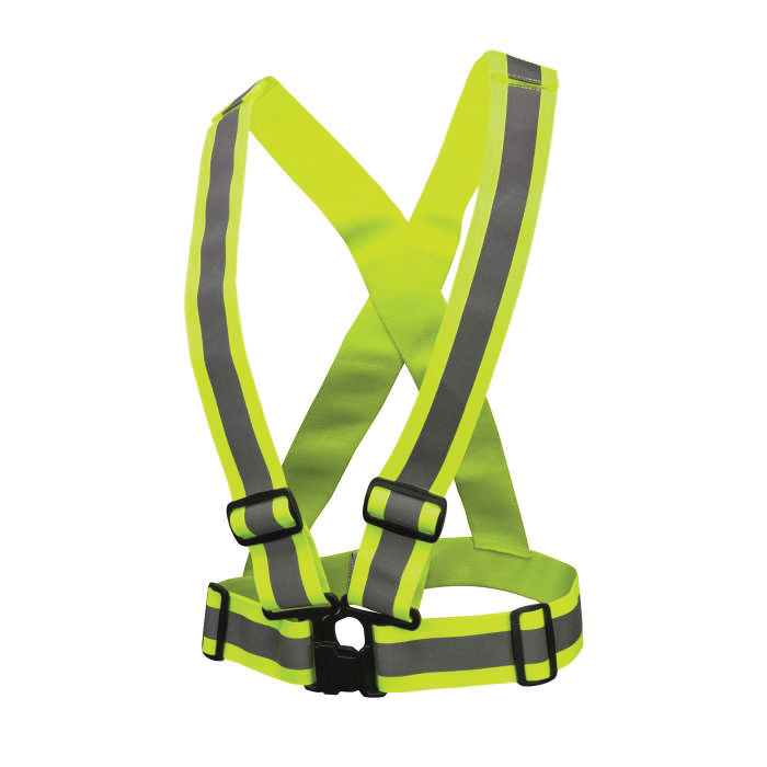 Safety Harness, Breakaway X-Back, Series: SA0201X, Universal Size, Hi-Viz Green