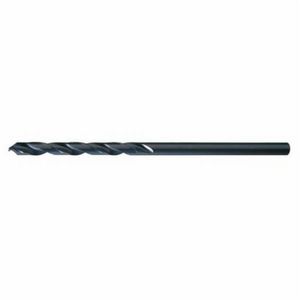 Aircraft Extension Drill, #40 Drill - Wire, 0.098 in Drill - Decimal Inch, 6 in Overall Length, 1-3/8 in Cutting Depth, Spiral Flute, 1-3/8 in Flute Length, 0.098 in Shank, Straight Shank, 135° Point, Split Point, HSS, Oxide Treated