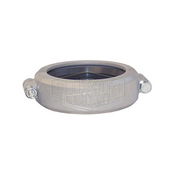 Clamp, Fitting/Connector Type: Clamp, 2 Inch Nominal, Grooved, 400 psi, Aluminum, -20 to 180 °F