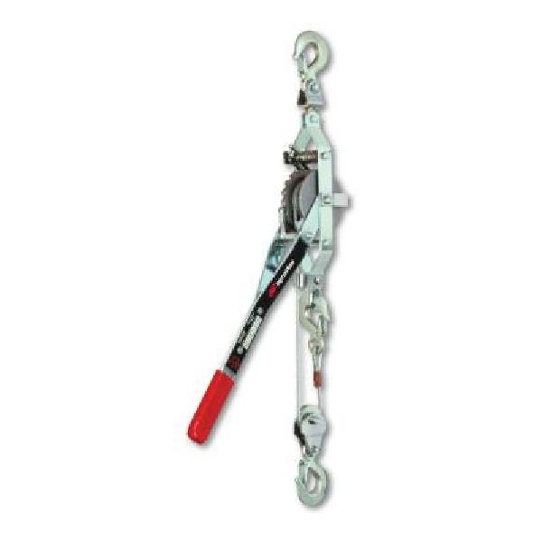 Cable Ratchet Puller, Single, Series: P Series, 2000 lb lb Lifting, 105 lb lb Pulling, 15 ft ft Cable Length, 3/16 in in Diameter Cable, Buttress Tooth/Slip-Resistant Grip Handle, Heavy Gauge Steel