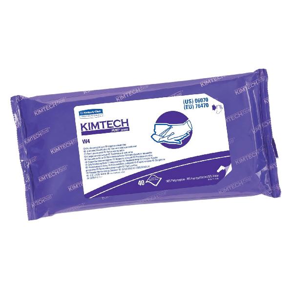 Disposable Wiper, Pre-Saturated, 9 in Width, 11 in Length, White, Polypropylene