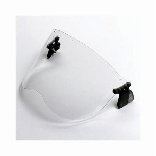 Faceshield, Anti-Glare, For Use With: P3EV/2 Hard Hat Adapter and Cap-Mounted Earmuffs, Green Visor, Polycarbonate Glass Visor, 0.04 in Visor Thickness, 8-1/4 in Visor Height, 12-1/8 in Visor Width, 34.29 in L x 17.15 in H Dimensions