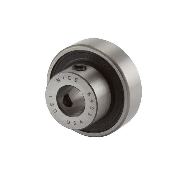 Radial Ball Insert Bearing, Semi-Ground Medium Duty Round Bore, Series: 6900, 1/2 in Bore, 1-5/8 in OD, 1 in Width, Double Seal Closure, 1610 lb Load, 52100 Steel Bearing, Nylon Cage, 2500 RPM Maximum, 300 °F, Chrome Steel