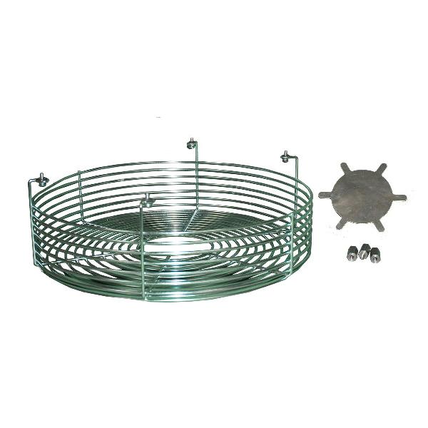 Brake Safety Guard, For Use With: S, T, SSE-1200, TSE Series Brakes, Bright Zinc Anodized