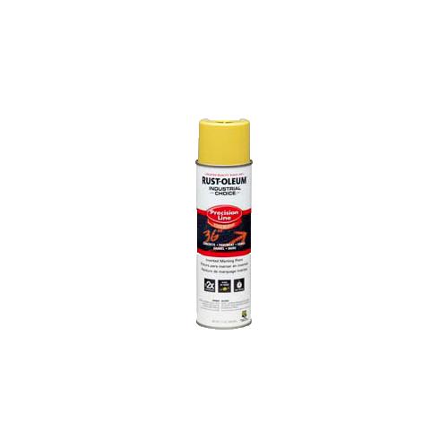 Precision Line Marking Paint, Solvent Based, Series: M1600 System, 17 oz Container, Aerosol Container, Liquid Form, High Visibility Yellow