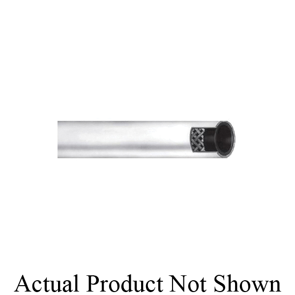 Air and Multi-Purpose Hose, 1/2 in Nominal, 0.91 in OD, 50 ft Length, 1000 psi Working, -20 to 200 °F, Nitrile Synthetic Rubber Tube/Chemivic™ Synthetic Rubber Cover, Smooth, Yellow, Domestic