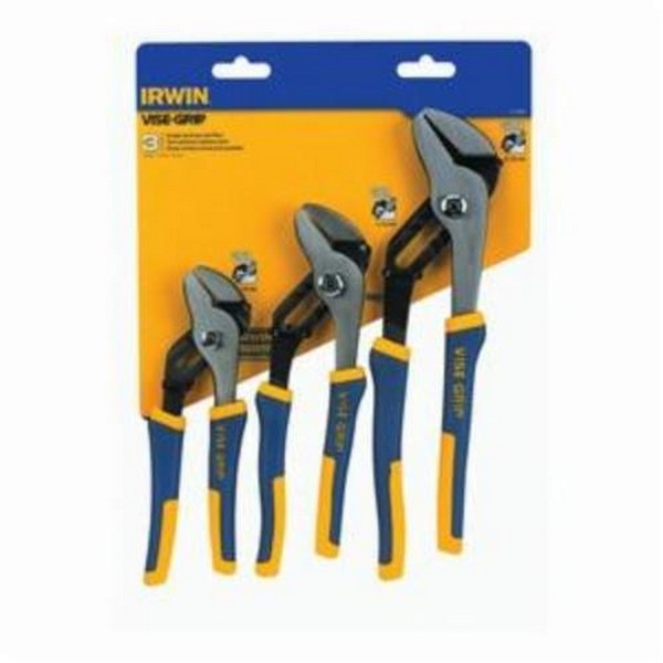 Plier Set, 3-Piece, Groove Joint Pliers, 3 Piece