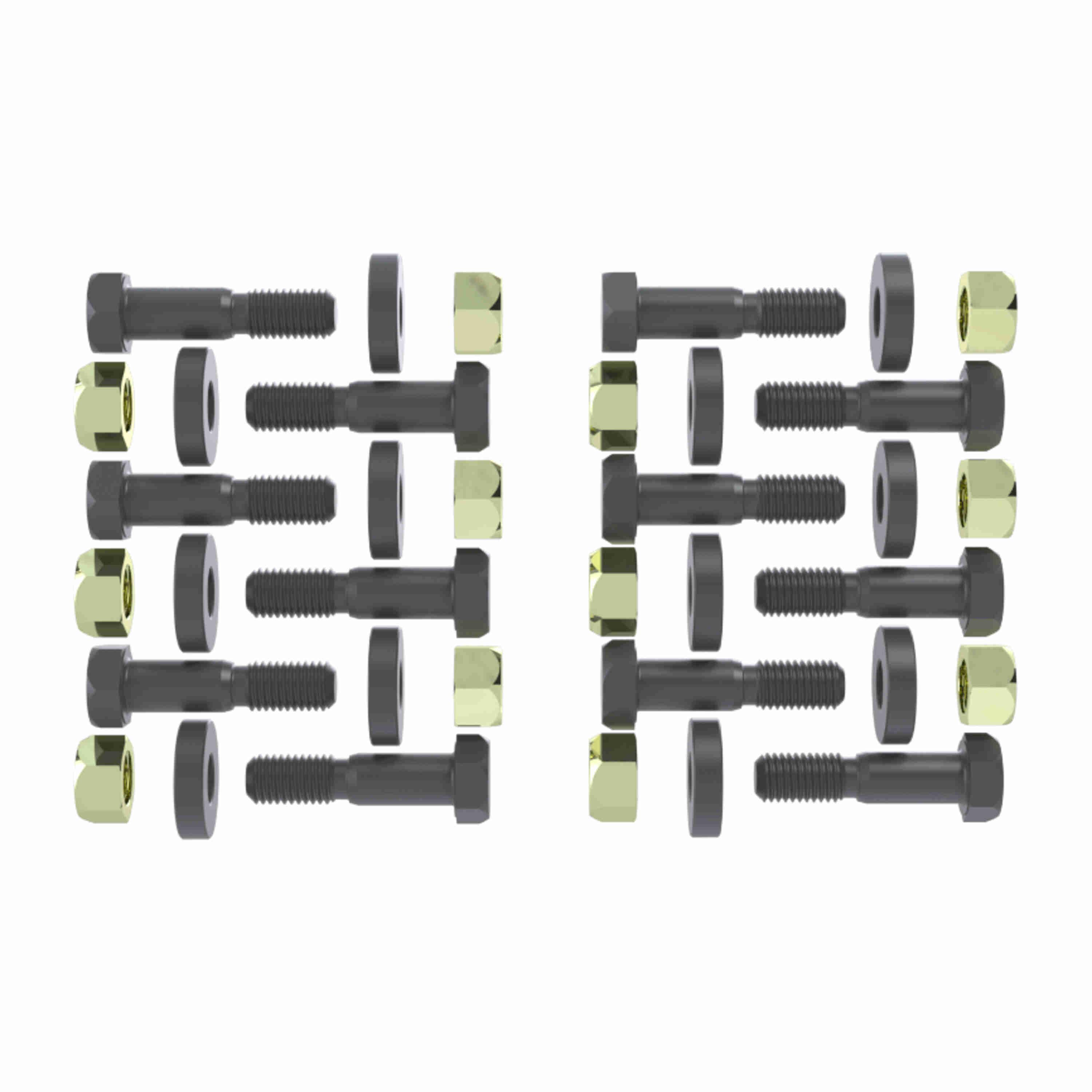 Disc Pack Hardware, For Use With: Thomas Series XTSR Coupling, Specifications: 5.09 millimeter Bolt Body Diameter, Alloy Steel