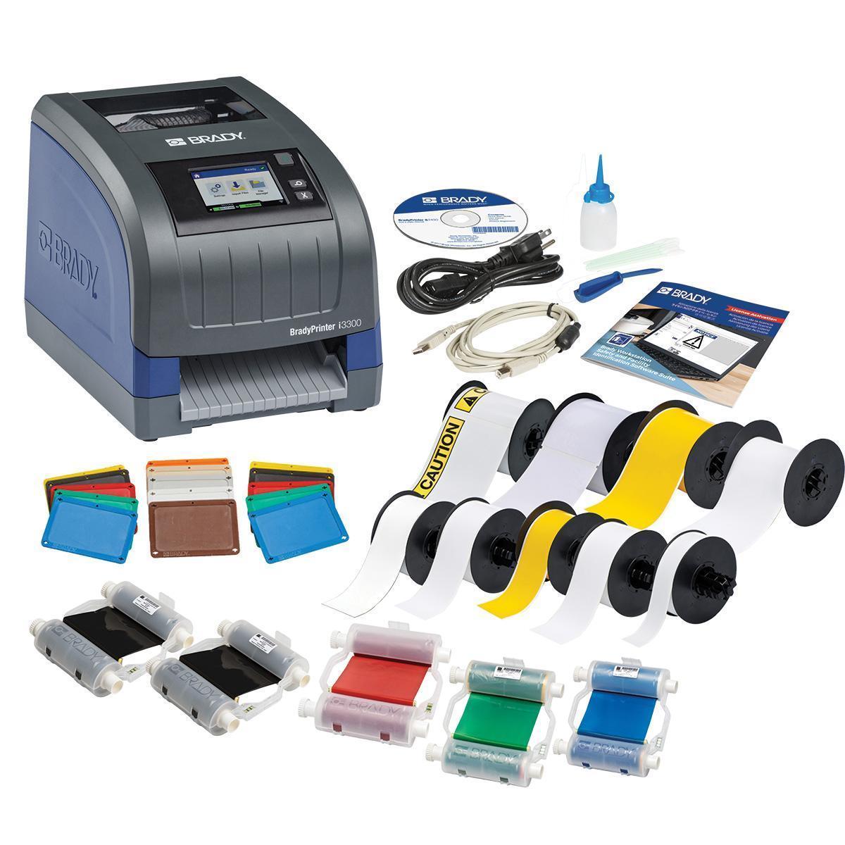 Label Printer, Lean 5S Stand Alone PC Connect, Thermal Transfer Print, 4 Inch Tape Width, 4 in/s/300 dpi Resolution Printhead, 100 to 240 VAC at 50/60 Hz Power Source, Color LCD Touch Screen Display, 15.3 Inch Width x 16.3 Inch Depth x 14.61 Inch Height