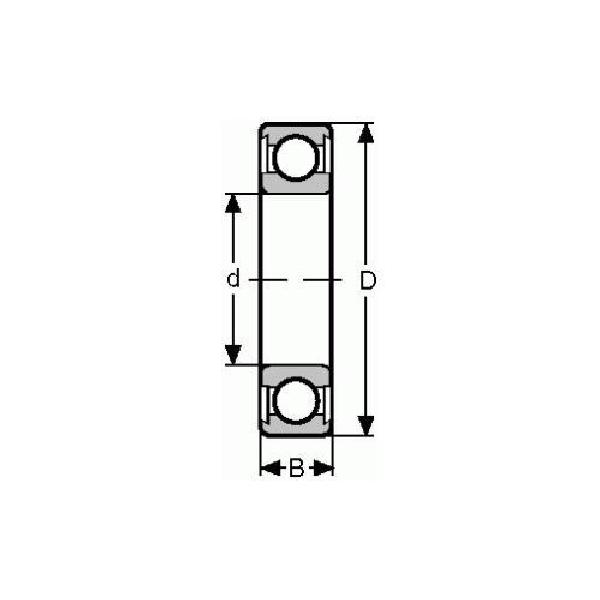 Ball Bearing, Deep Groove, 110 mm Bore, 140 mm Outside Diameter, 1 Rows, 16 mm Width, Contact Seal Closure, Steel Cage