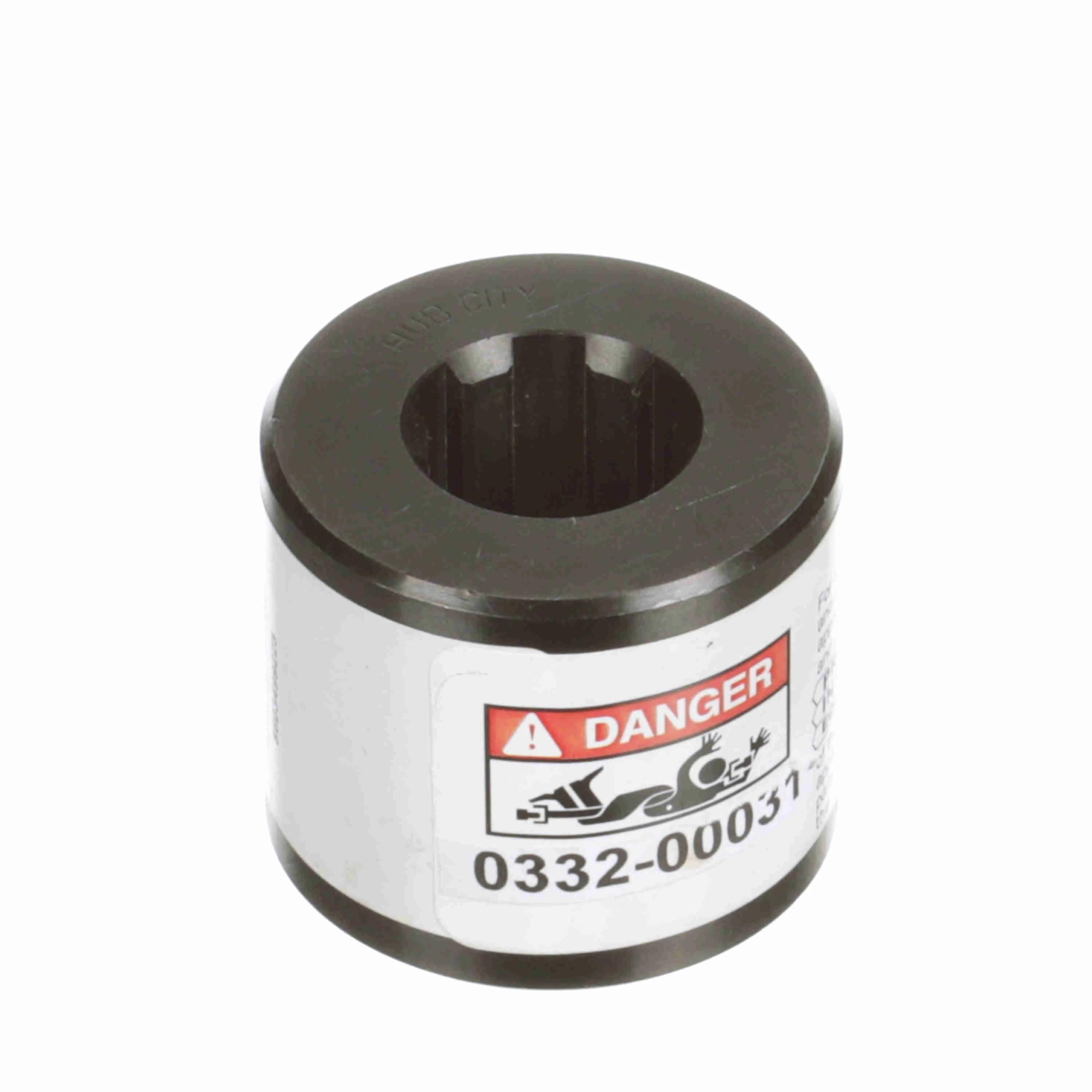 Hub, Precision, Specifications: 6B Straight Side Spline, Steel, 2 in Dia x 1-3/4 in L Dimensions