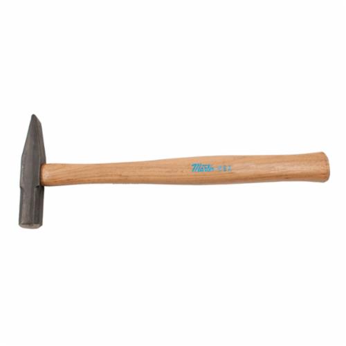 Tinner's Riveting Hammer, 16 oz Head, 31/32 Inch Head Width, 5-1/8 Inch Head Length, Forged Alloy Steel Head, 14 Inch Overall Length, Hickory Wood Handle