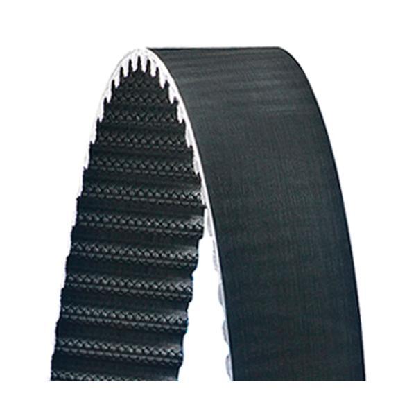 Synchronous Drive Belt, 100 Teeth, 14 mm Pitch, 1400 mm Overall Length, 120 mm Width, -35 to 150 °F, RPP Tooth Profile, Rubber, Non-Aramid Fiber Reinforced