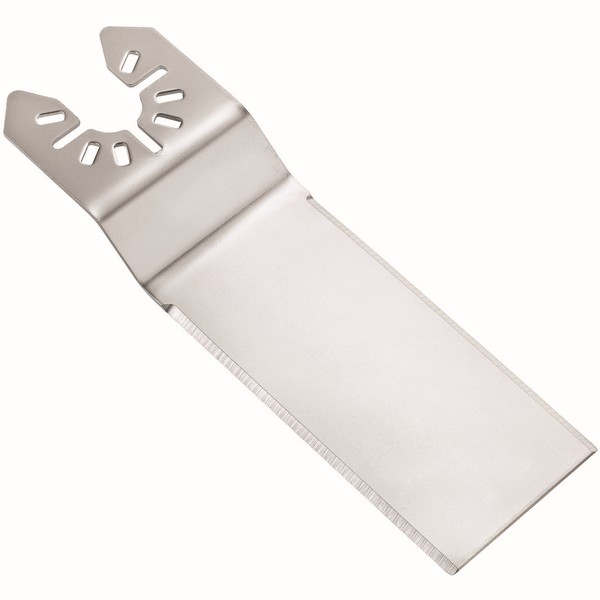 Scraper Blade, Rectangular Rigid, For Use With: All Oscillating Tool, Specifications: 0.73 in OD, 0.73 in THK, Metal, Silver
